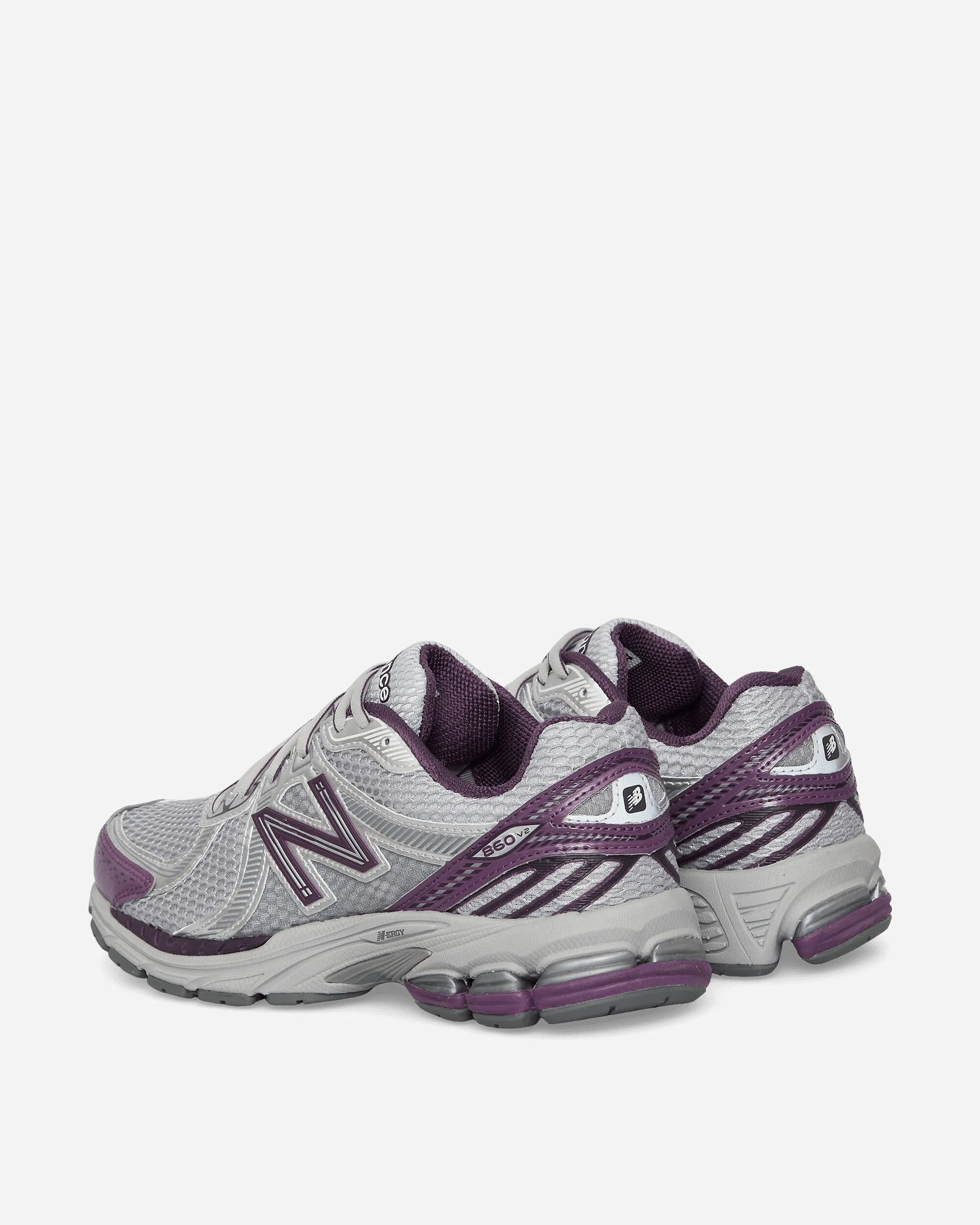 860v2 Sneakers Regenwolke / Silber Metallic / Staubiges Grau