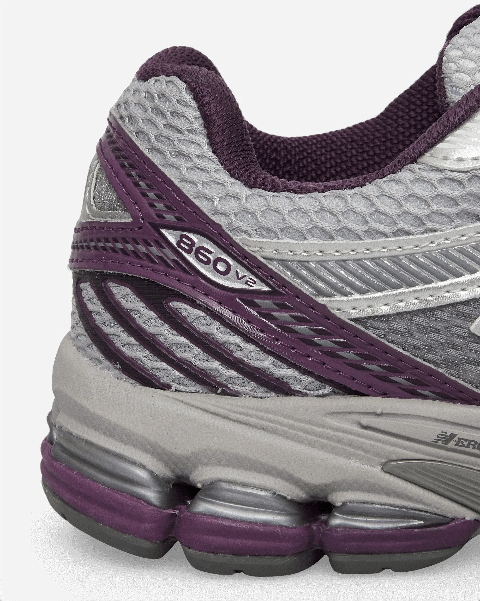 860v2 Sneakers Regenwolke / Silber Metallic / Staubiges Grau