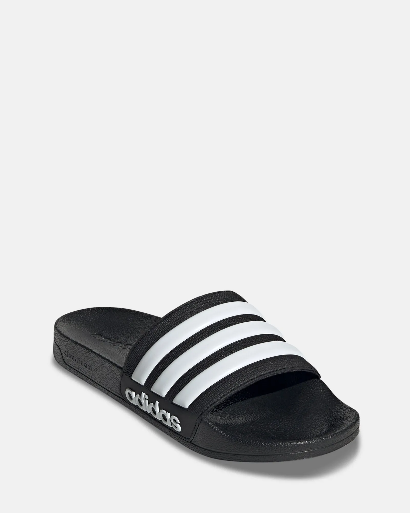 Adilette Duschschuhe Schwarz/Weiß/Schwarz
