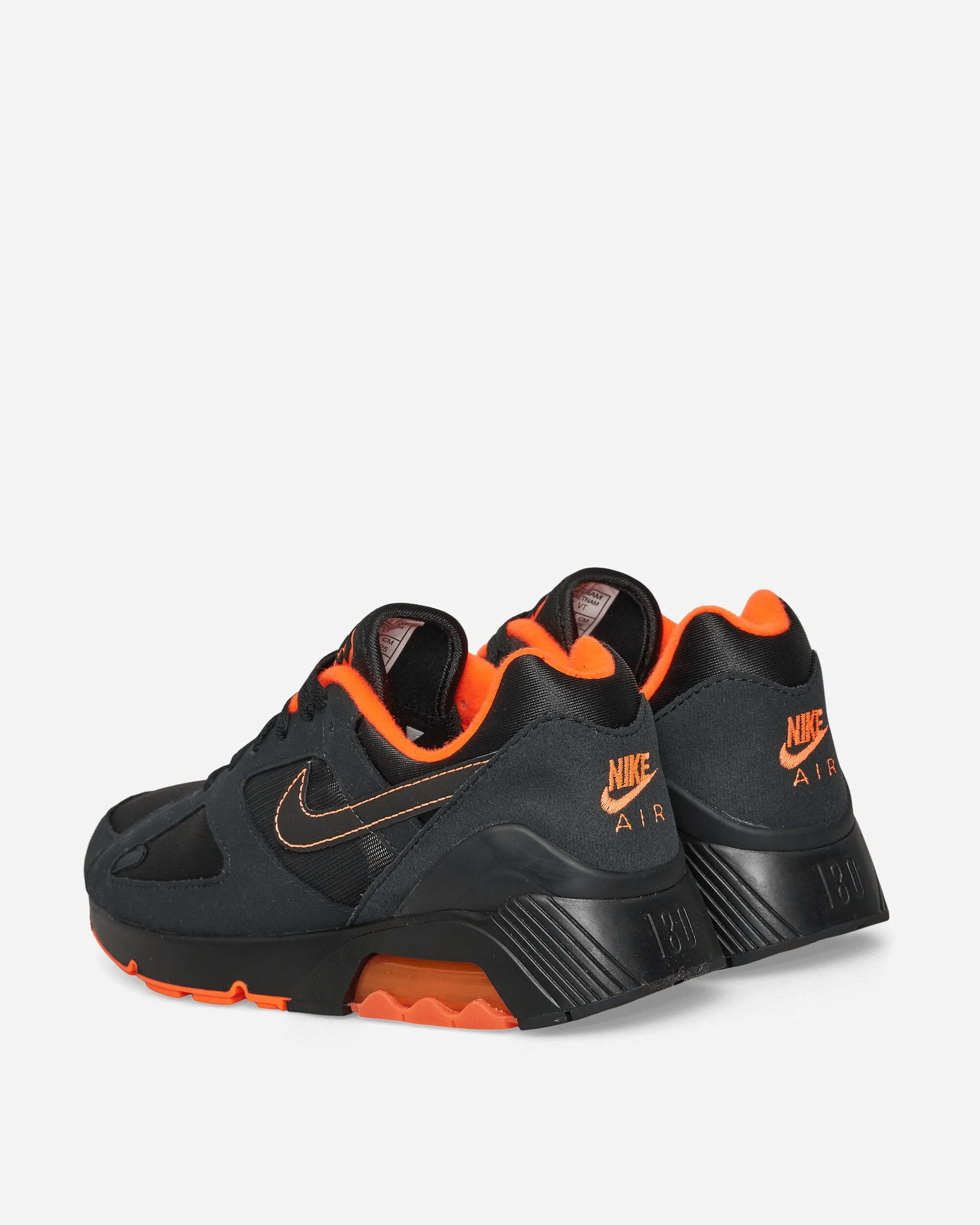 Air 180 Sneakers Schwarz / Hyper Karmesinrot