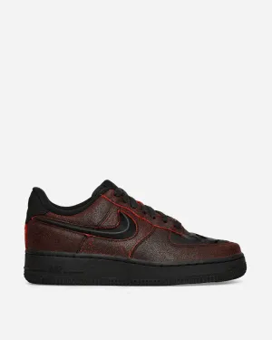 Air Force 1 'Halloween' Sneakers Karmesinrot / Schwarz