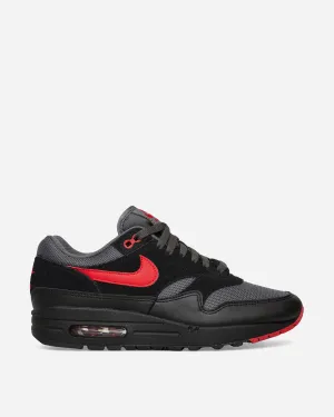 Air Max 1 Essential Sneakers Schwarz / Eisengrau / Universitätsrot