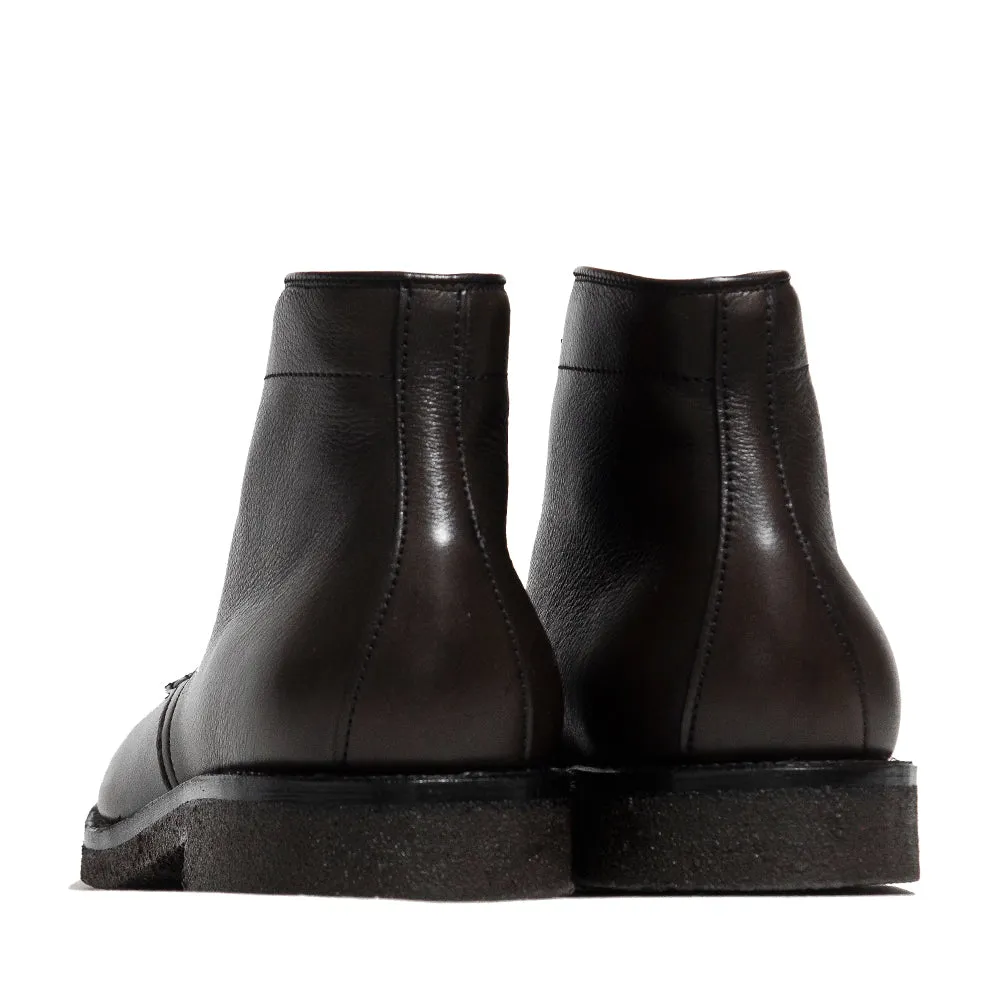 Alden Loden Stiefel mit glatter Spitze und Kreppsohle