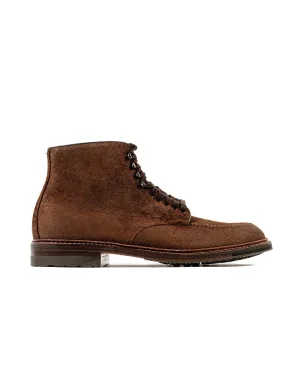 Alden Mocc Toe Stiefel Reverse Tobacco Chamois 4015HC