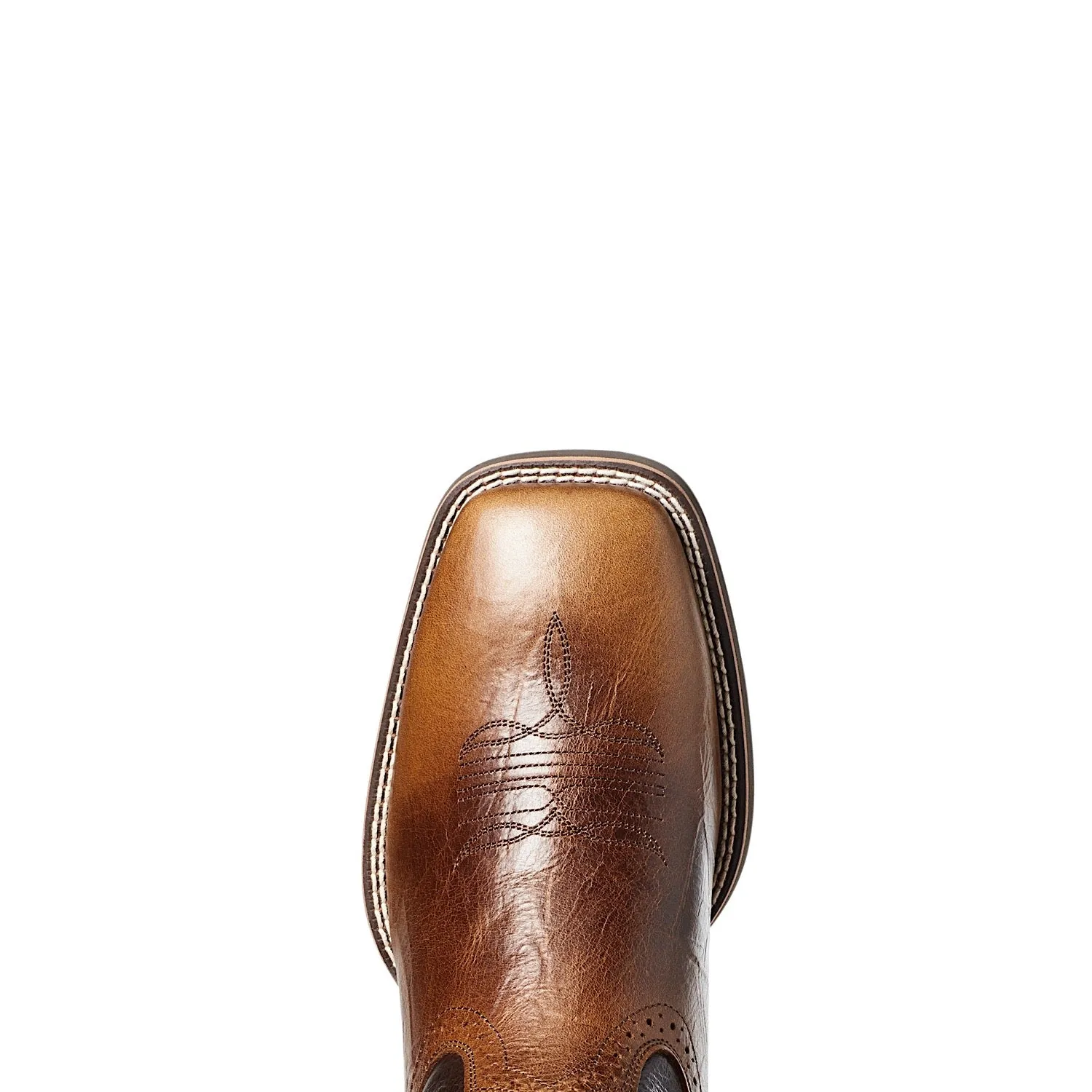 Ariat Herren Sport Stiefel mit breiter quadratischer Spitze - Erdnussbutter/Chaga Braun Ariat Schuhe