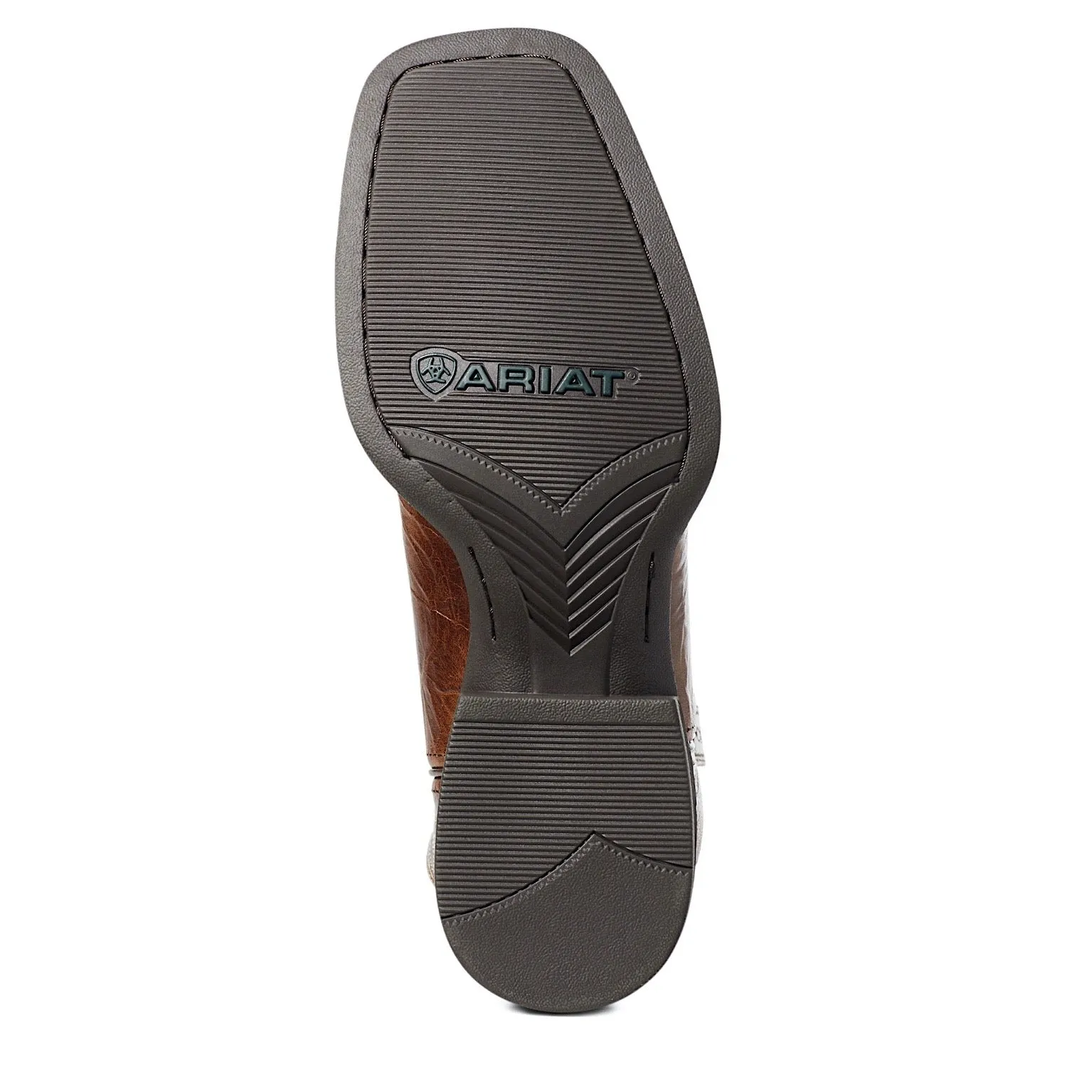 Ariat Herren Sport Stiefel mit breiter quadratischer Spitze - Erdnussbutter/Chaga Braun Ariat Schuhe