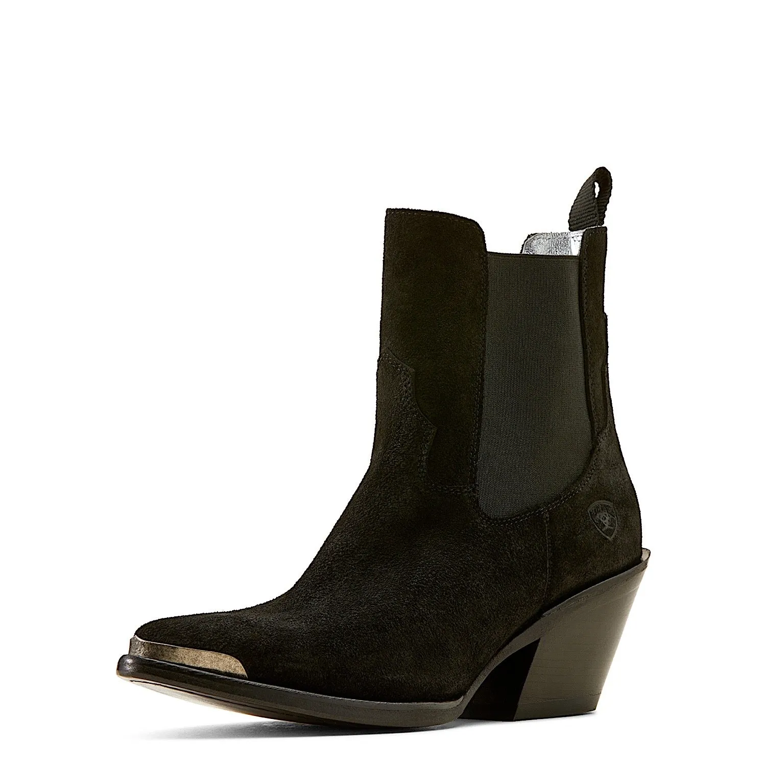 Ariat Damen Shiloh Stiefelette mit Absatz - Vintage Schwarz Wildleder Ariat Schuhe