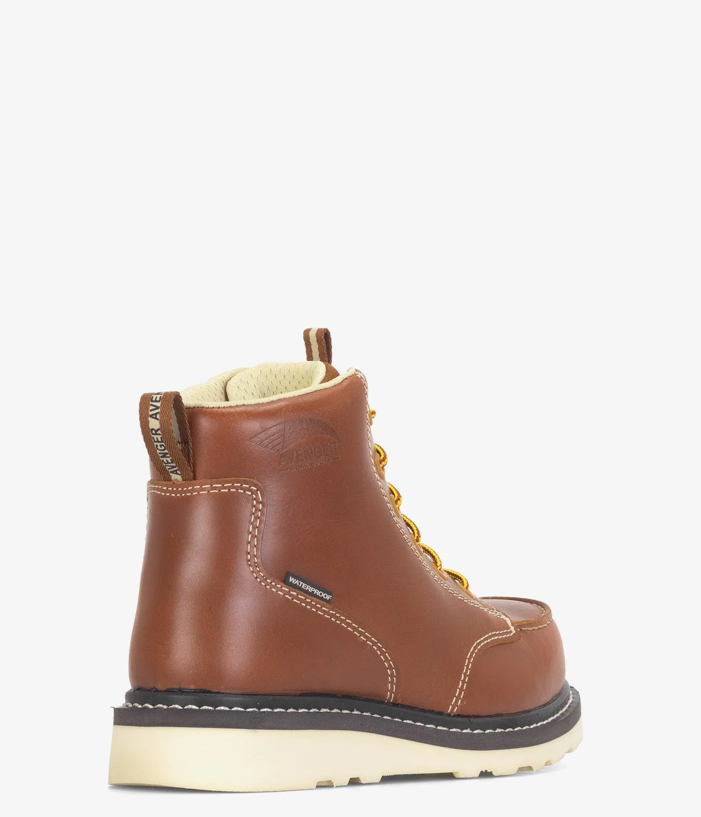 Avenger Moc Toe Carbon Sicherheitskappe Wasserdichter Keil Arbeitsschuh - Damen
