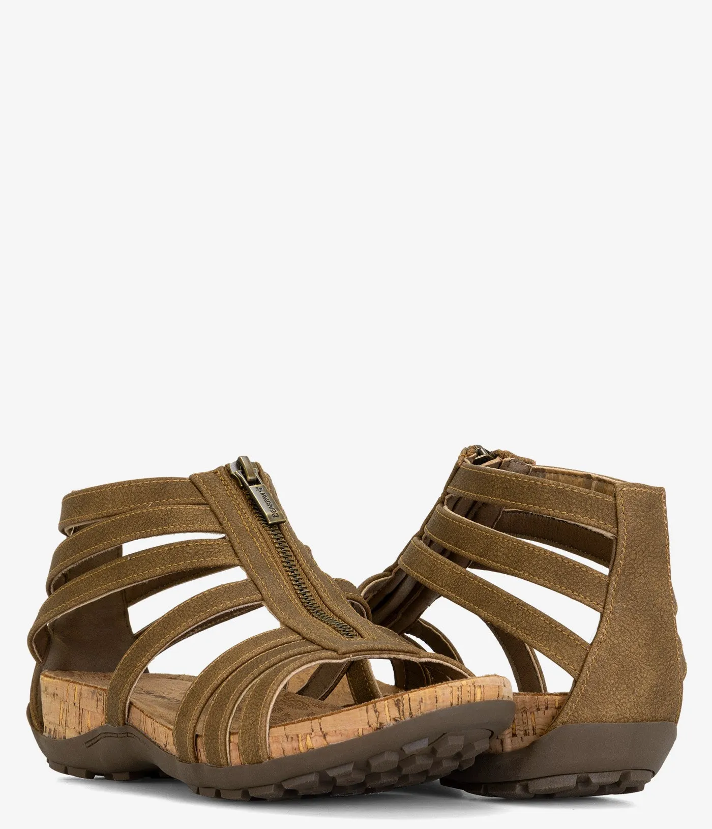 Bearpaw Layla Reißverschluss-Sandale - Damen