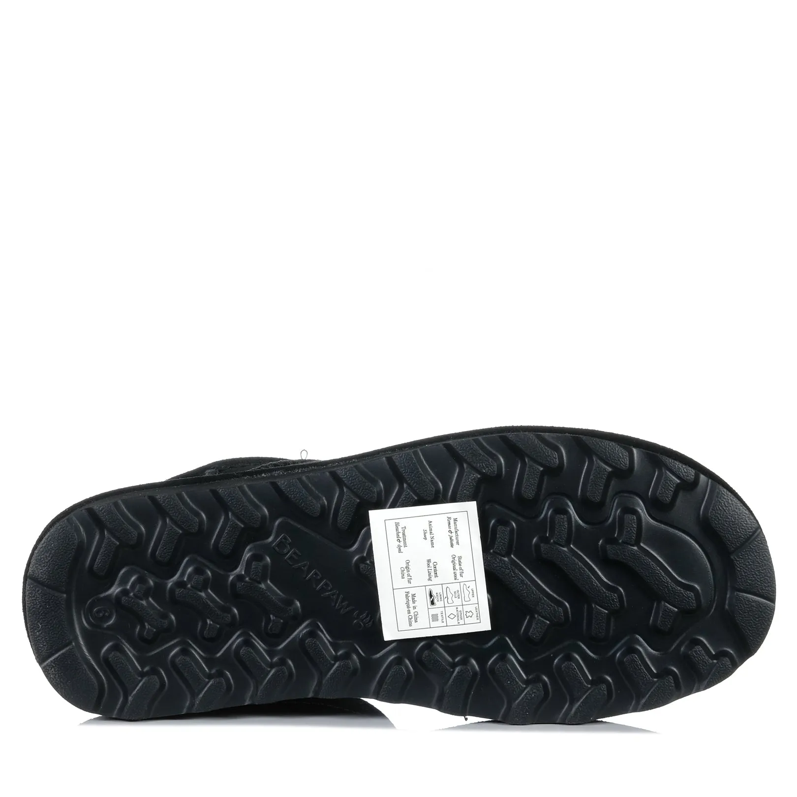 Bearpaw Shorty Schwarz
