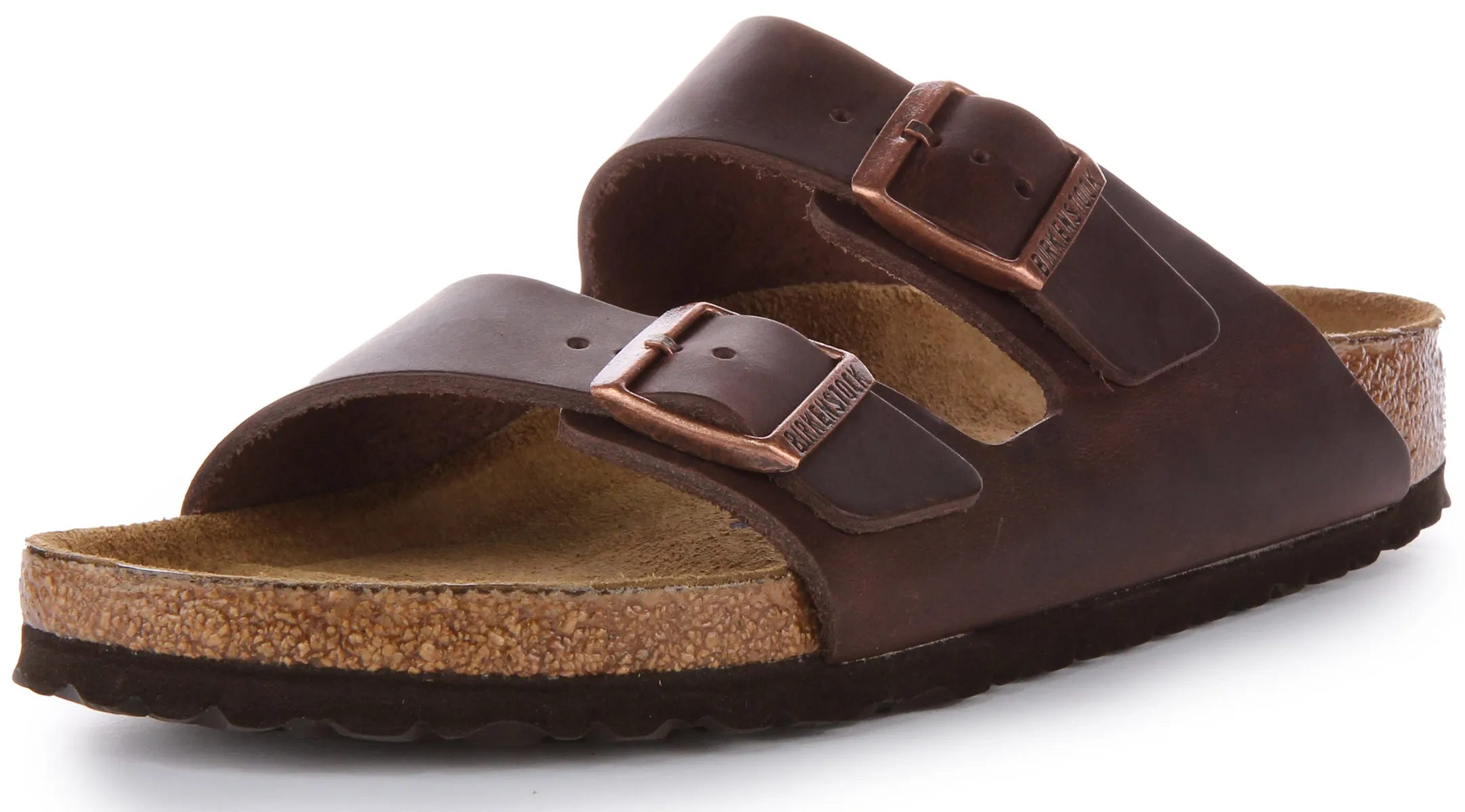 Birkenstock Arizona Bs In Braun | Schmal geschnittene Schuhe Birkenstock
