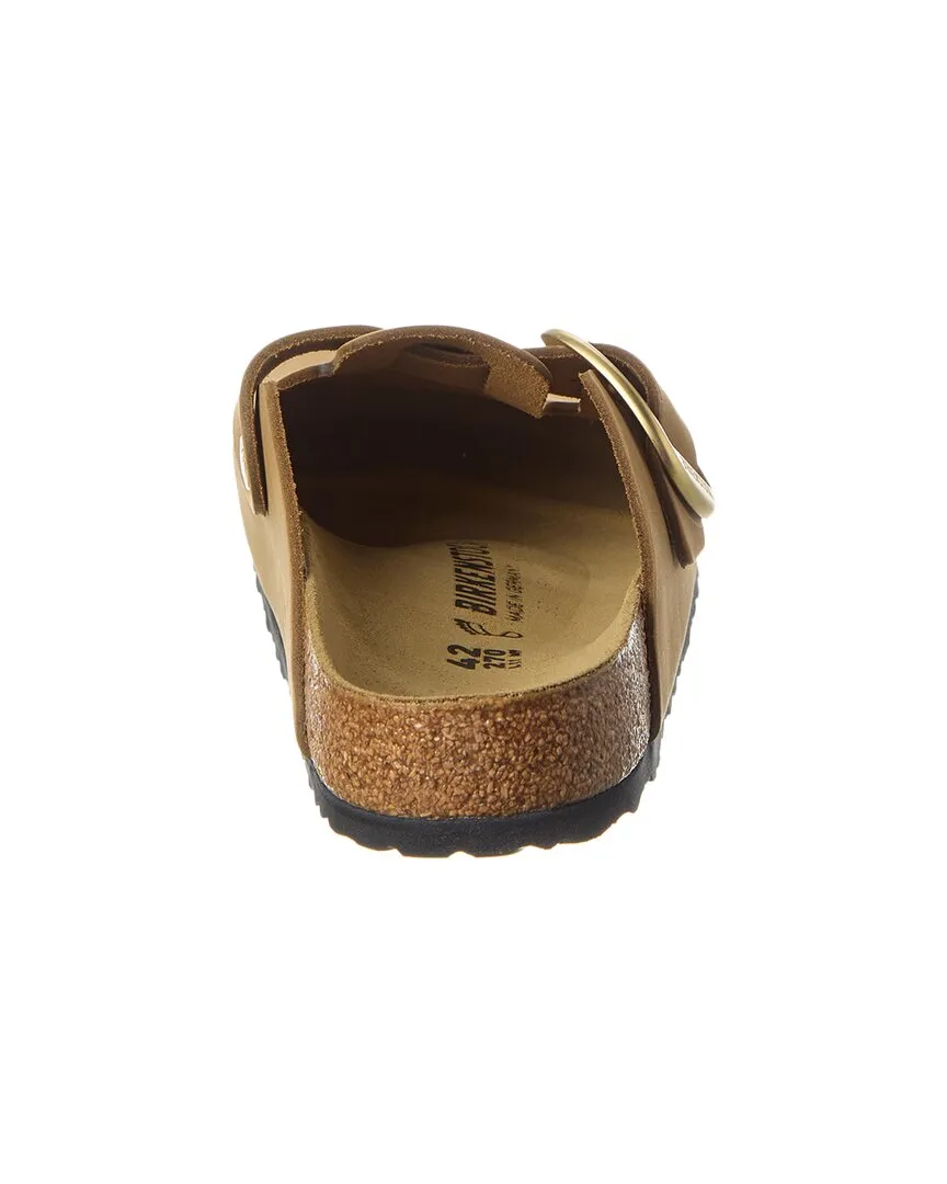 Birkenstock Boston Große Schnalle Leder Clog