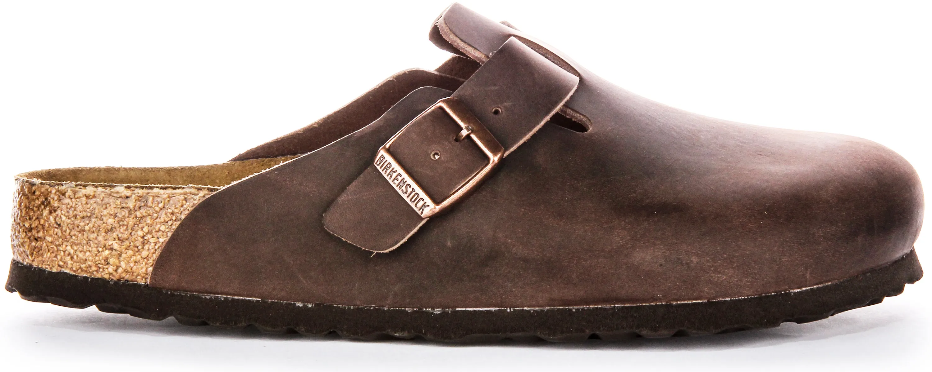 Birkenstock Boston BS in Braun | Reguläre Passform Schuhe Birkenstock