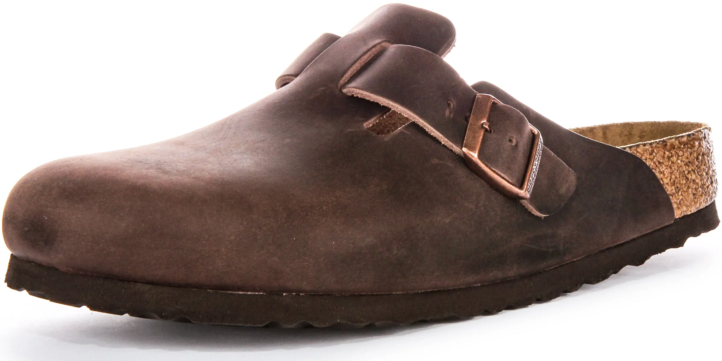 Birkenstock Boston BS in Braun | Reguläre Passform Schuhe Birkenstock