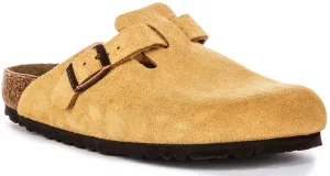 Birkenstock Boston Bs In Lattee | Regular Fit Schuhe Birkenstock