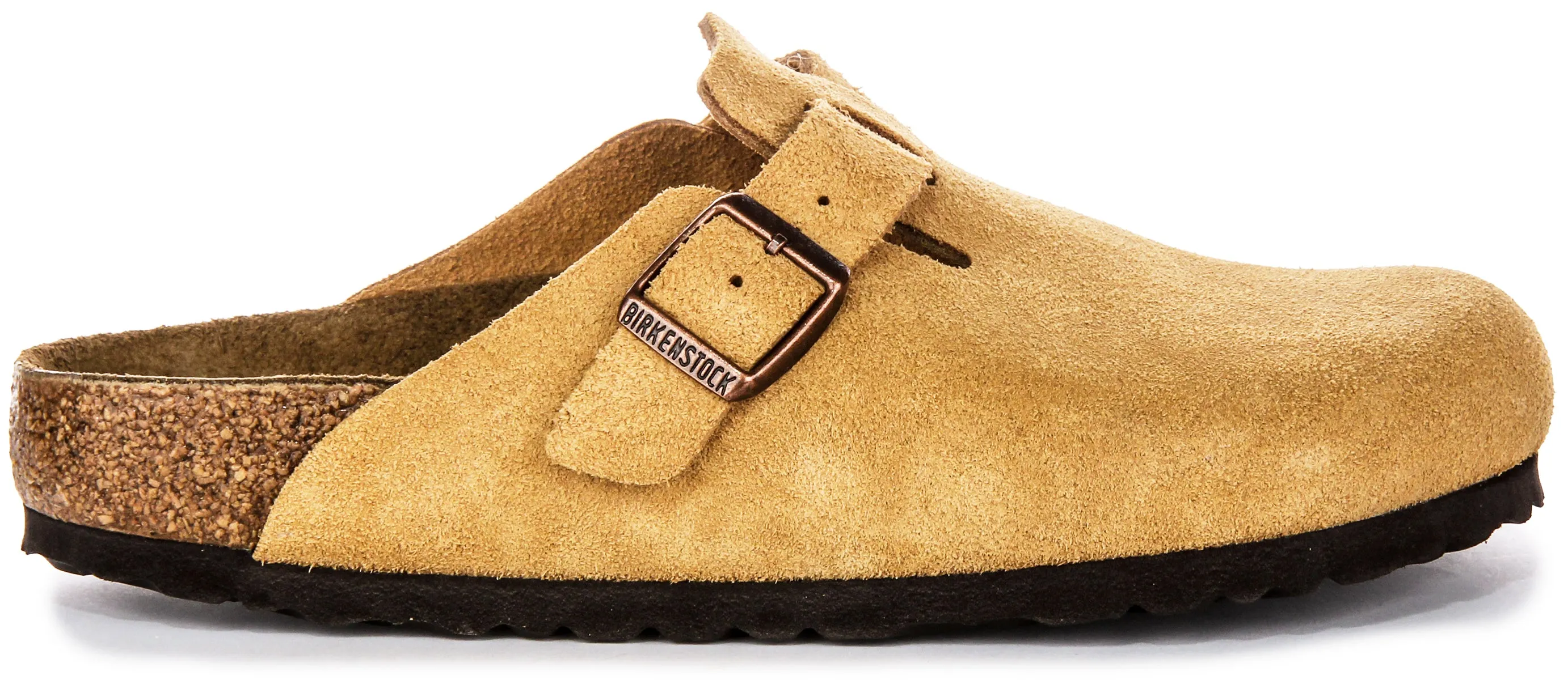 Birkenstock Boston Bs In Lattee | Regular Fit Schuhe Birkenstock