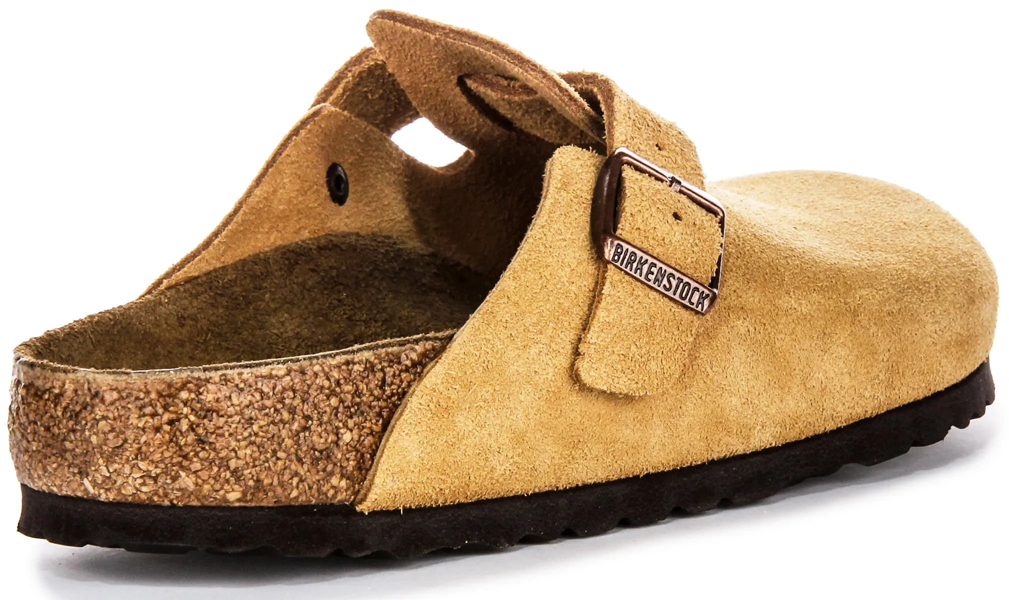 Birkenstock Boston Bs In Lattee | Regular Fit Schuhe Birkenstock