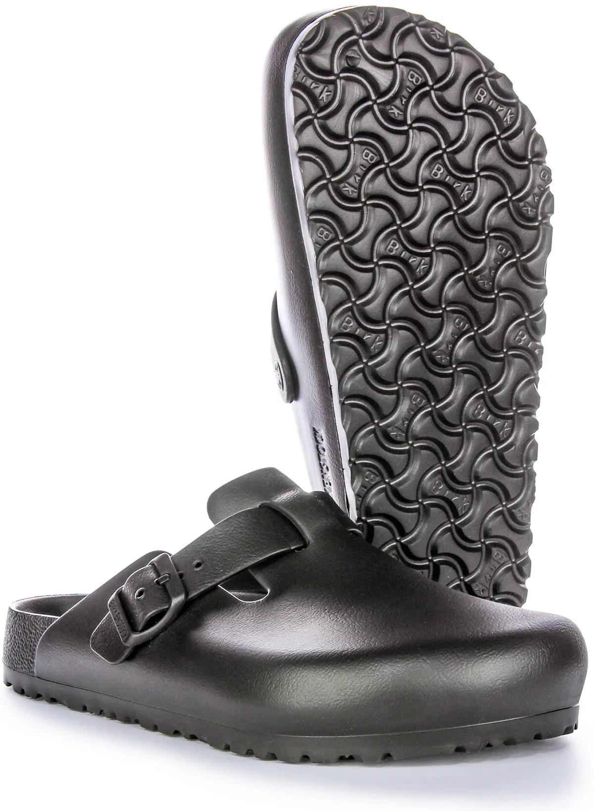 Birkenstock Boston Eva in Schwarz | Regular Fit Schuhe Birkenstock