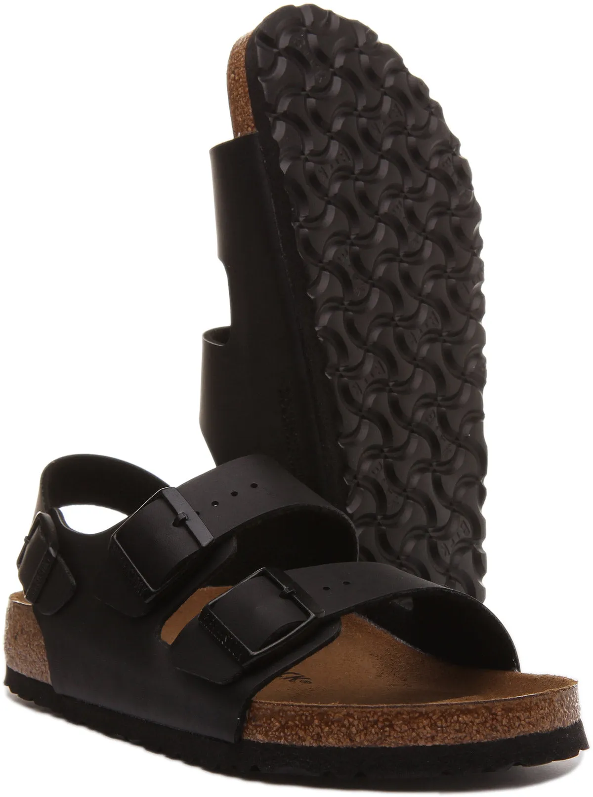 Birkenstock Milano In Schwarz | Regular Fit Schuhe Birkenstock