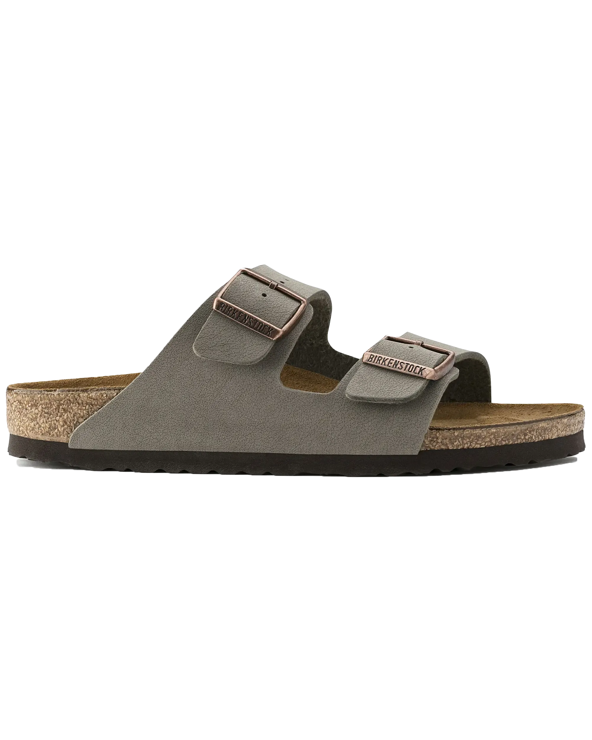 Birkenstock Sandalen Arizona Birko Flor in Stein