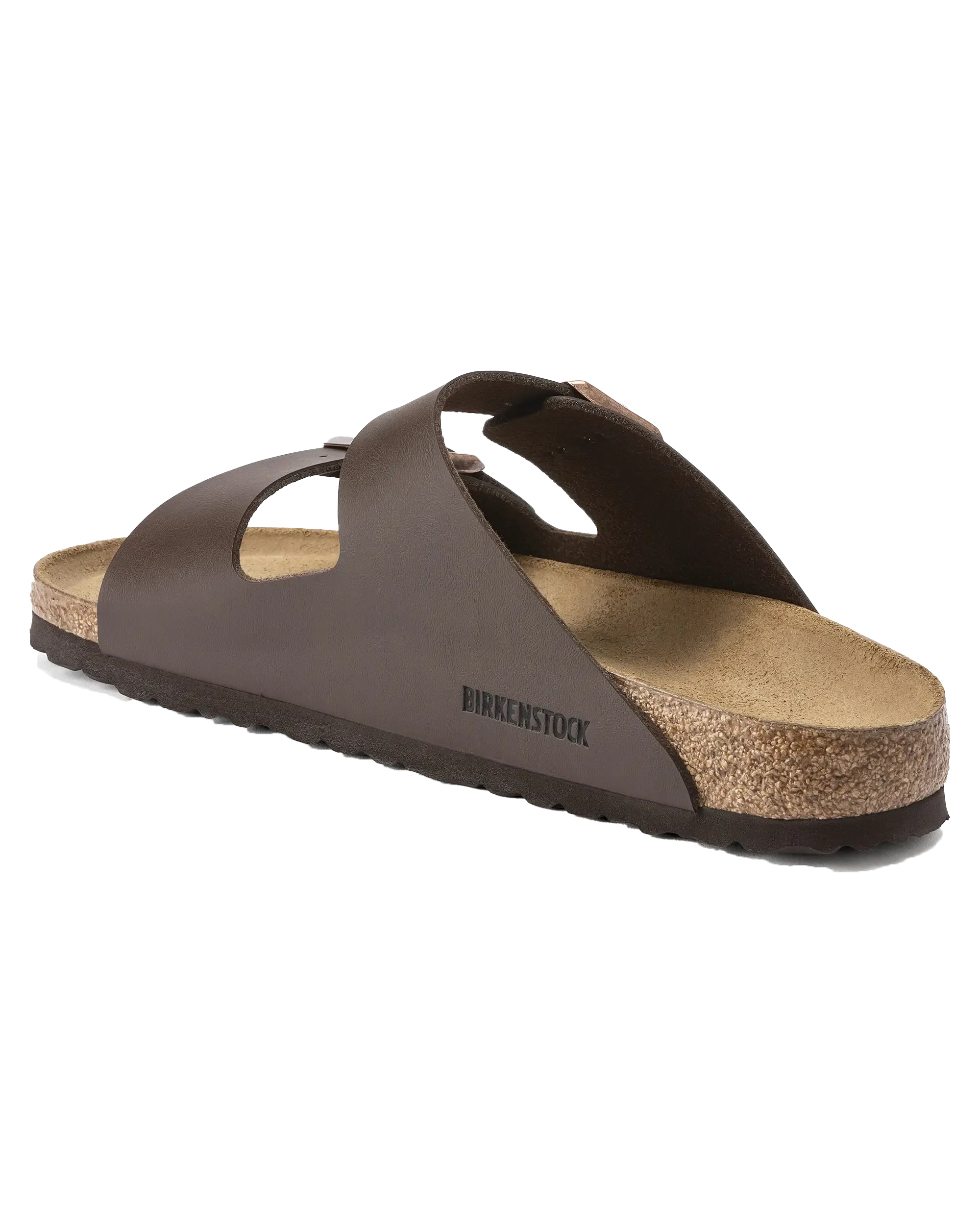 Birkenstock Sandalen Arizona Naturleder in Dunkelbraun