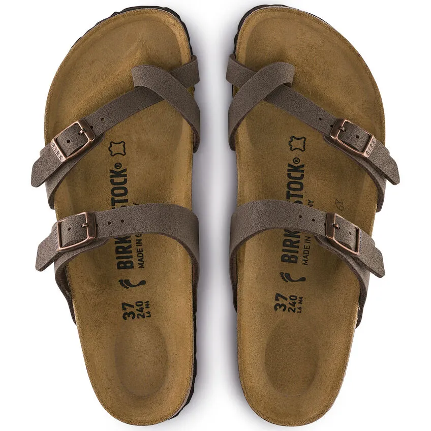 Birkenstock Sandalen Mayari Mokka BF Schmal