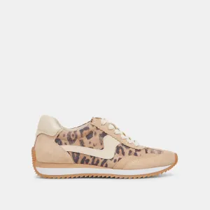 B.NTCD SNEAKERS LT LEOPARD WILDLEDER