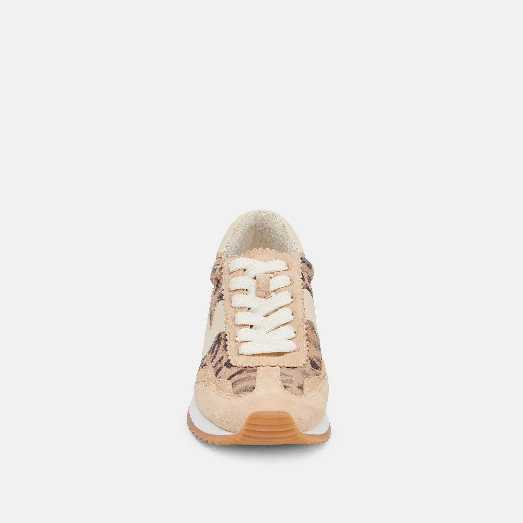 B.NTCD SNEAKERS LT LEOPARD WILDLEDER