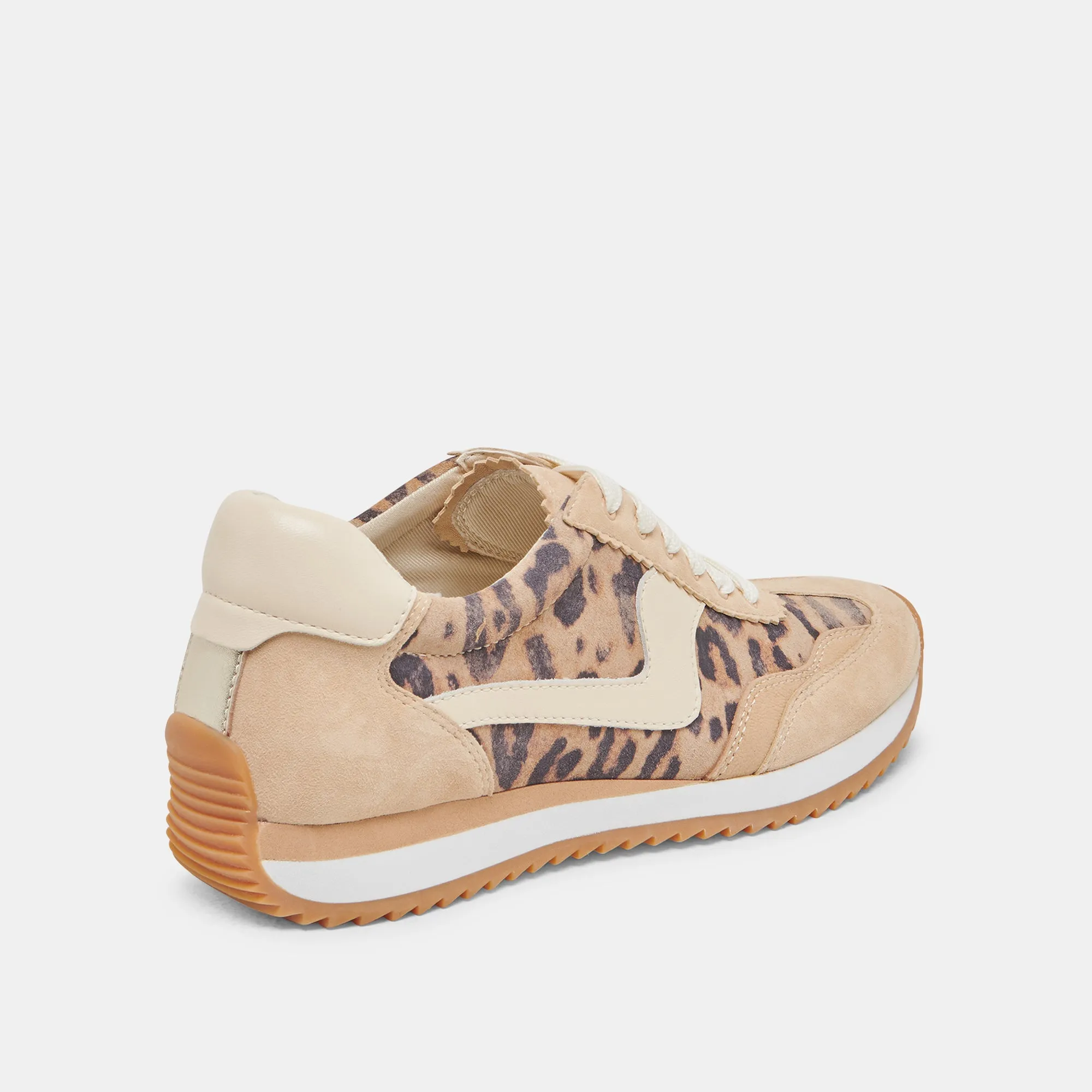 B.NTCD SNEAKERS LT LEOPARD WILDLEDER