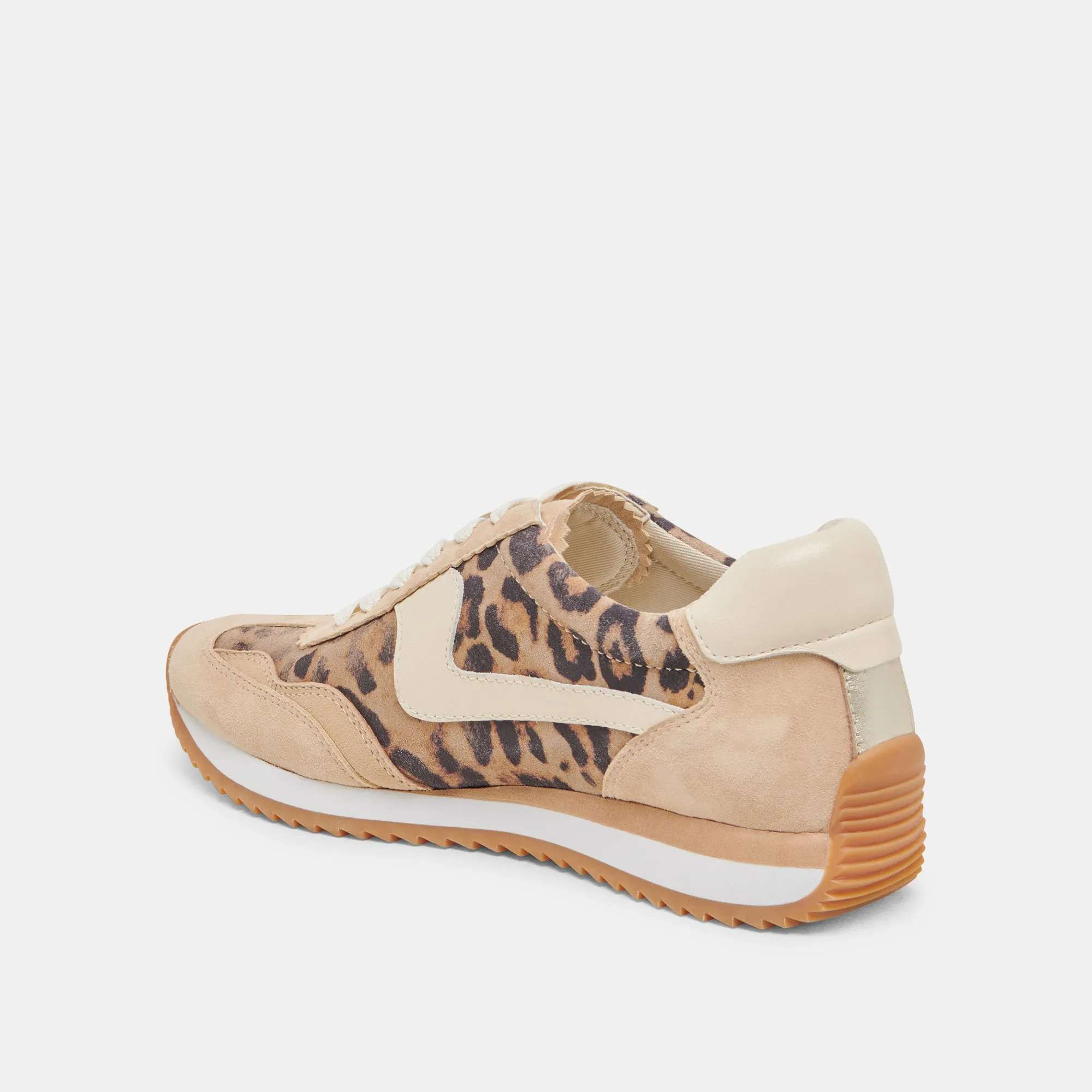 B.NTCD SNEAKERS LT LEOPARD WILDLEDER