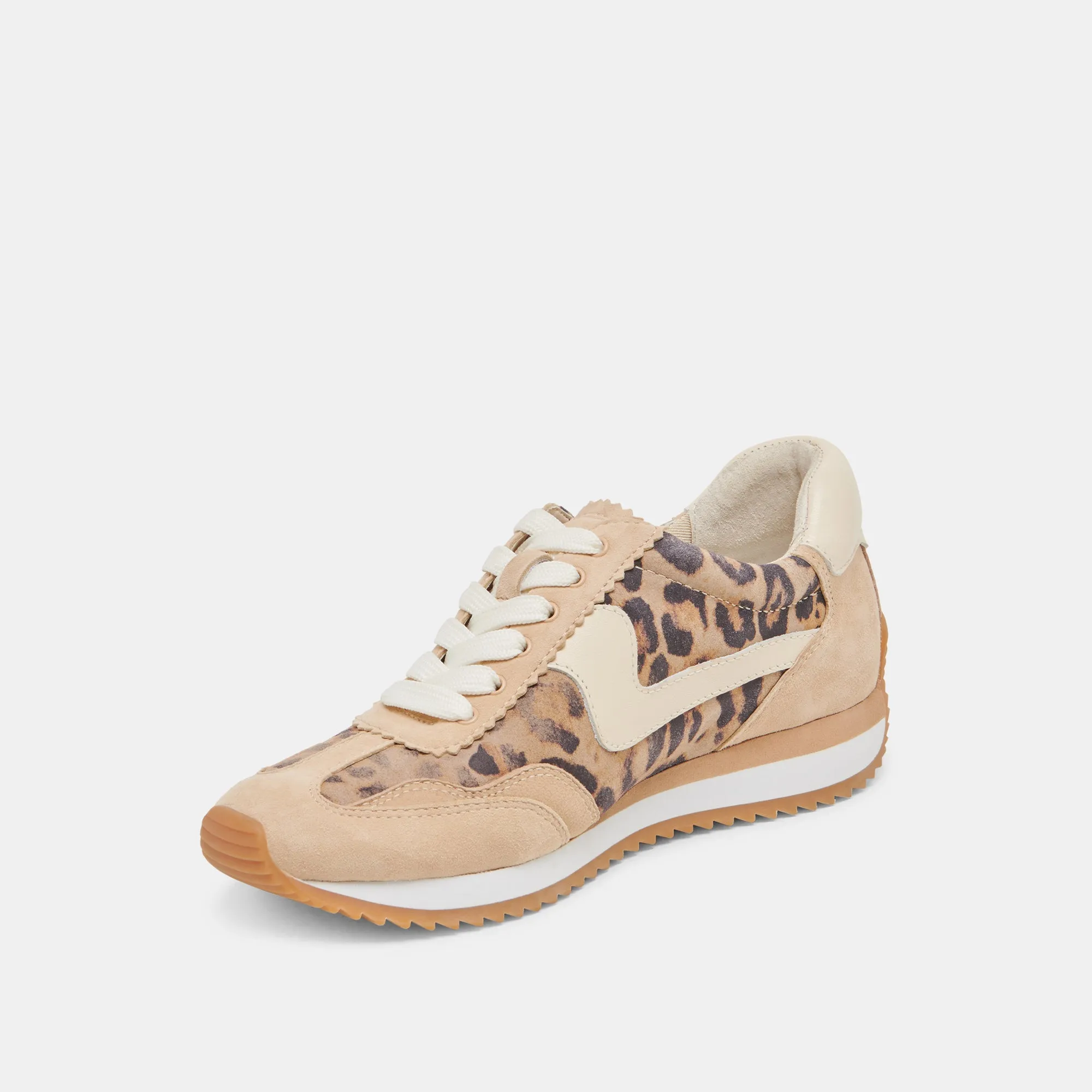 B.NTCD SNEAKERS LT LEOPARD WILDLEDER