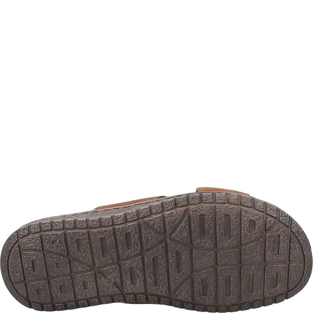 Braune Nike Crossover Sandalen