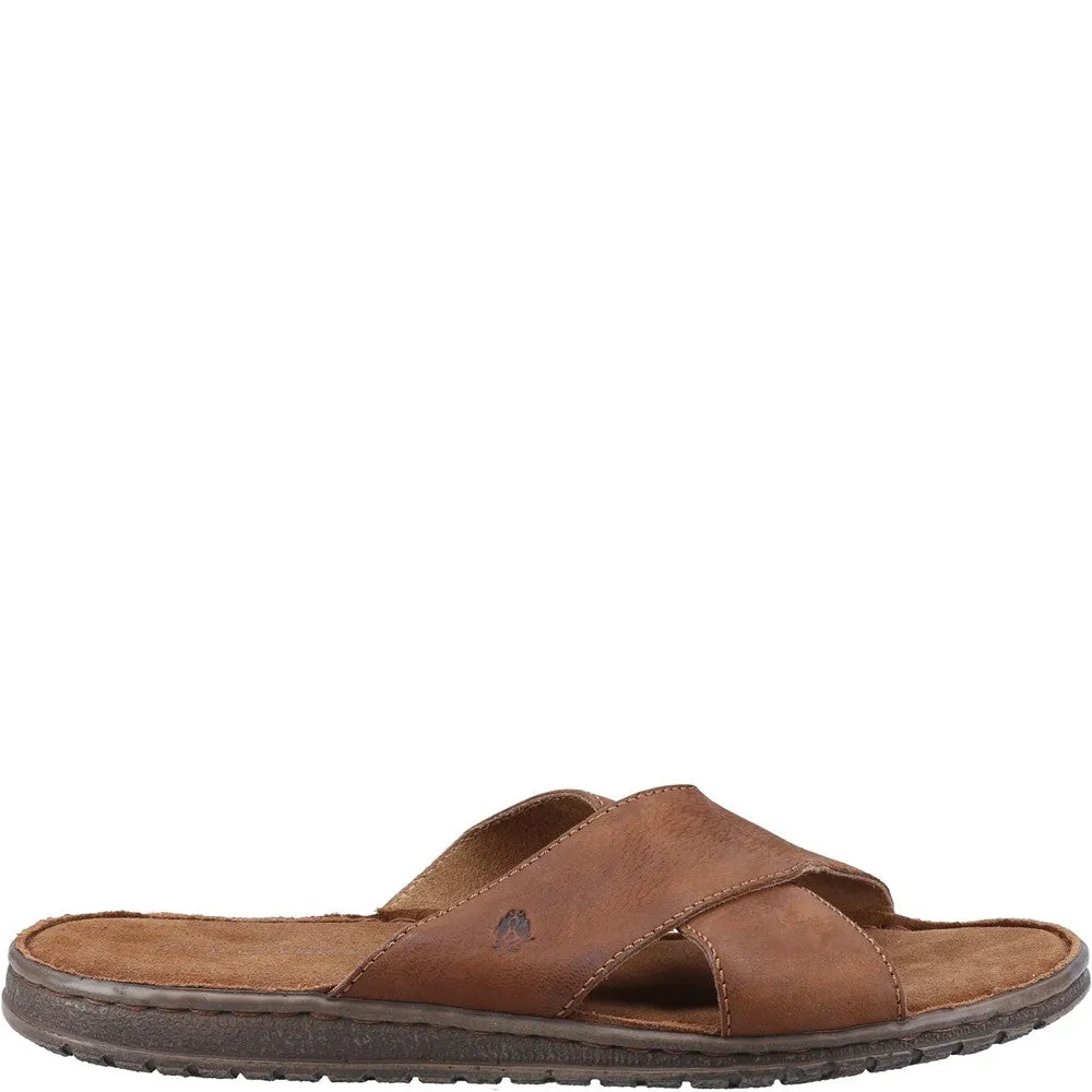 Braune Nike Crossover Sandalen