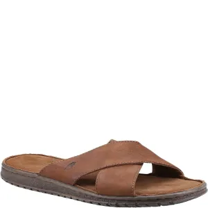 Braune Nike Crossover Sandalen