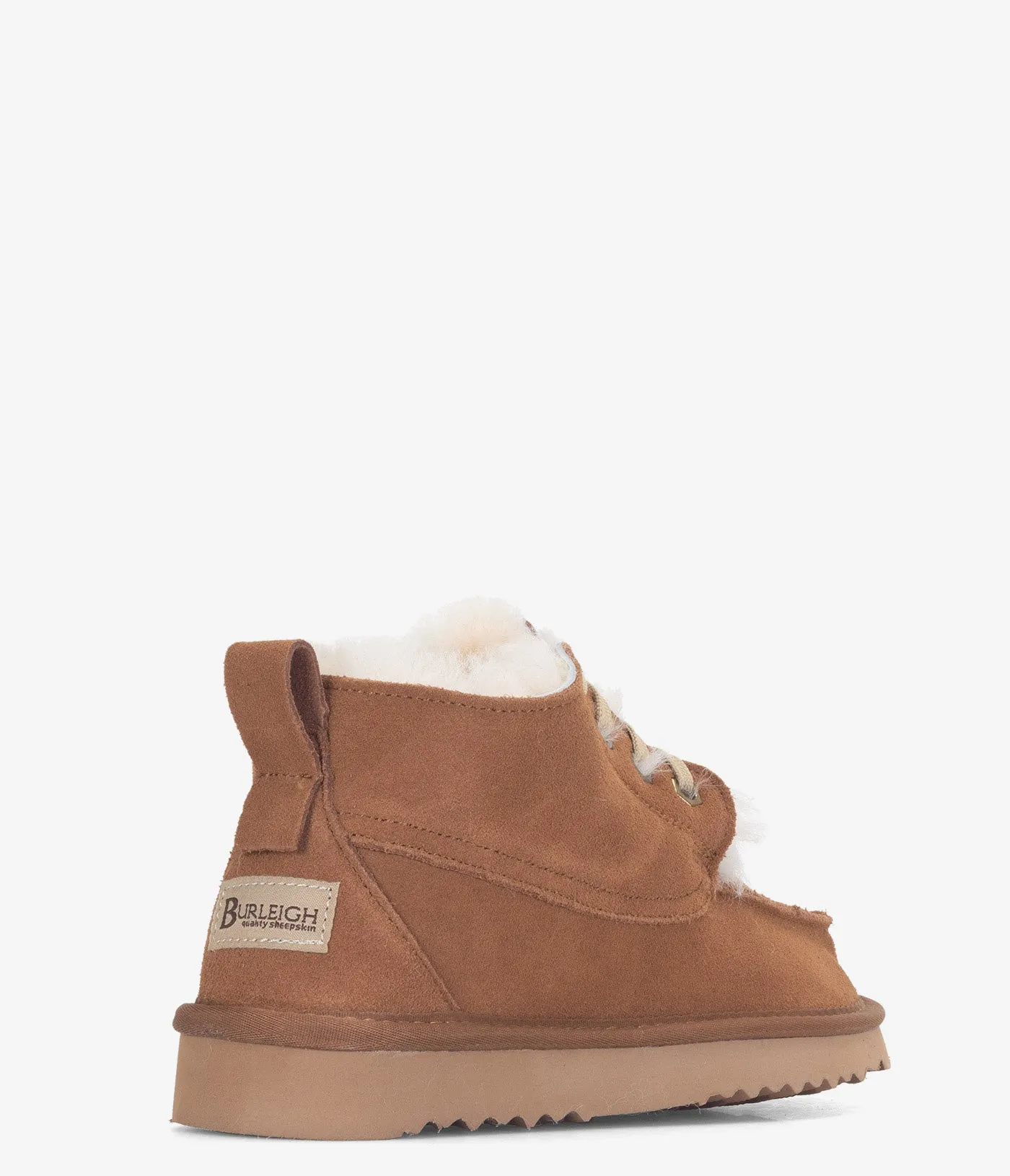 Burleigh Moc Toe Schnür-Chukka-Stiefel - Damen