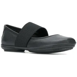 Camper Damen Right Nina Ballerina Schwarz Leder