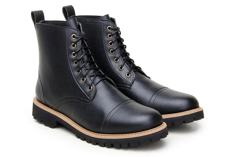 Vegane Standard-Stiefel mit Kappe | Mehrere Farben