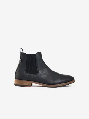 Cardamom Herren Chelsea Boots aus veganem Leder | Schwarz