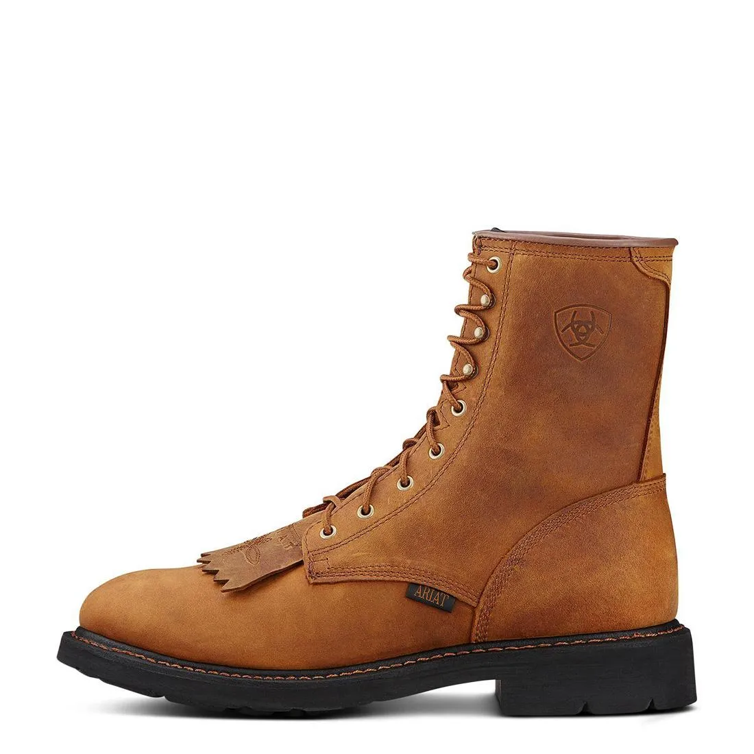 Cascade 8 Zoll Stiefel mit weicher Spitze in gealterter Rinde