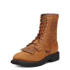 Cascade 8 Zoll Stiefel mit weicher Spitze in gealterter Rinde