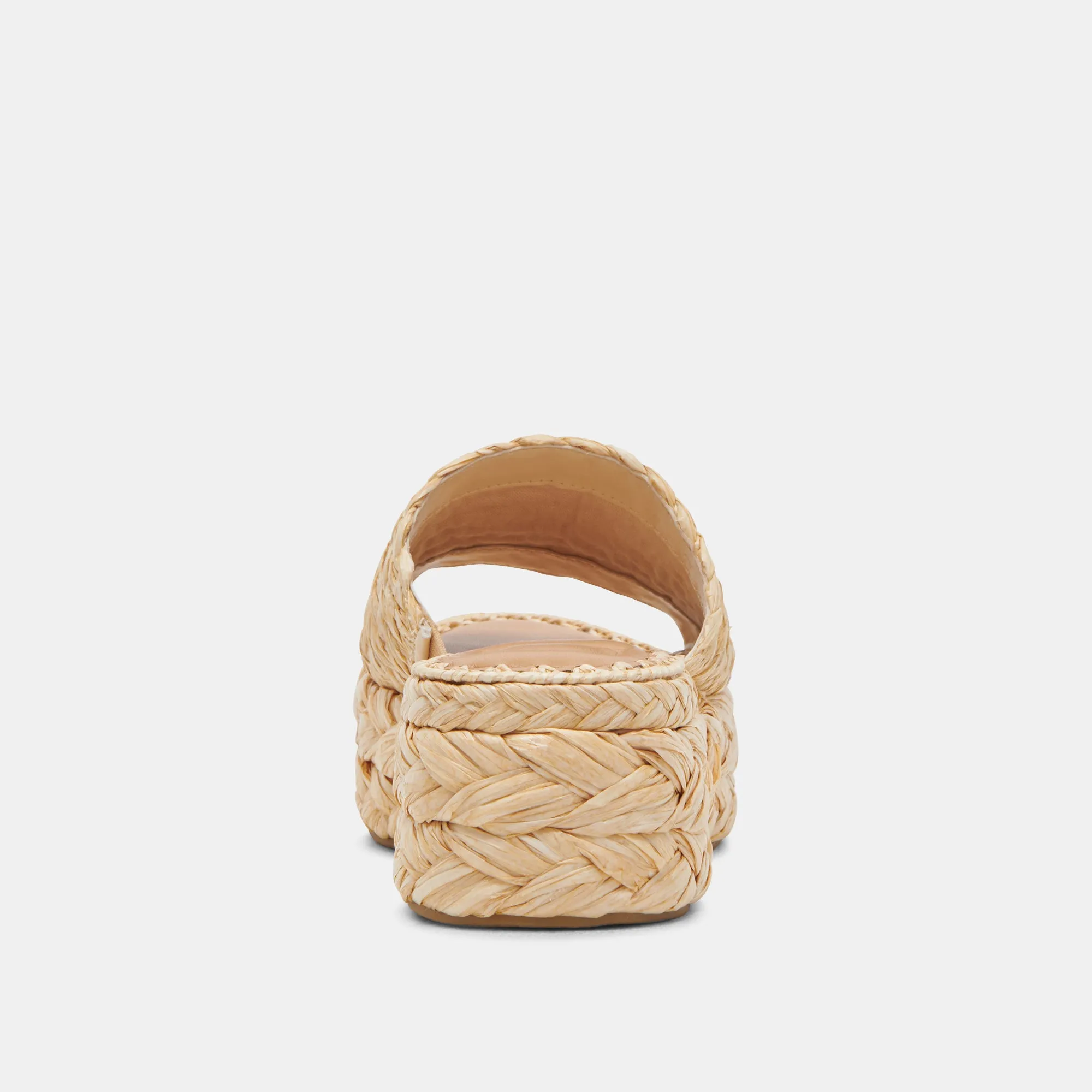 CHAVI WEITE SANDALEN LT NATUR RAFFIA