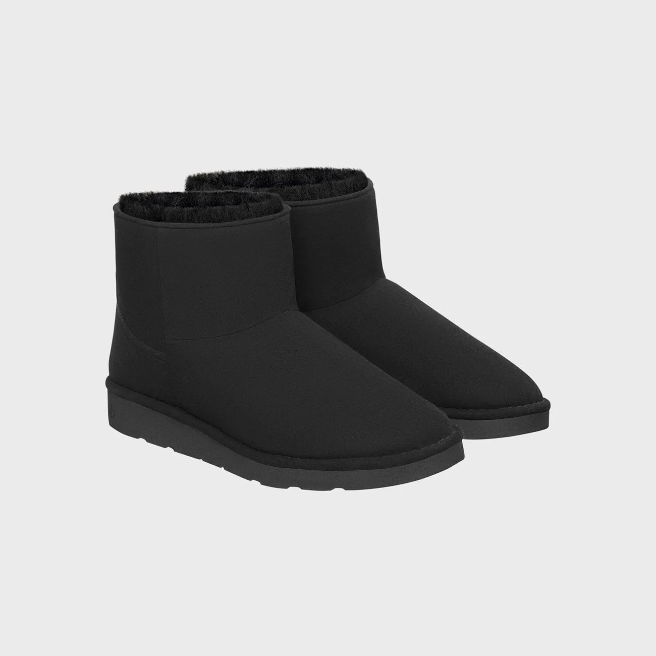Klassische Unisex Vegane Kurzstiefel mit Kunstfellfutter | Mehrere Farben