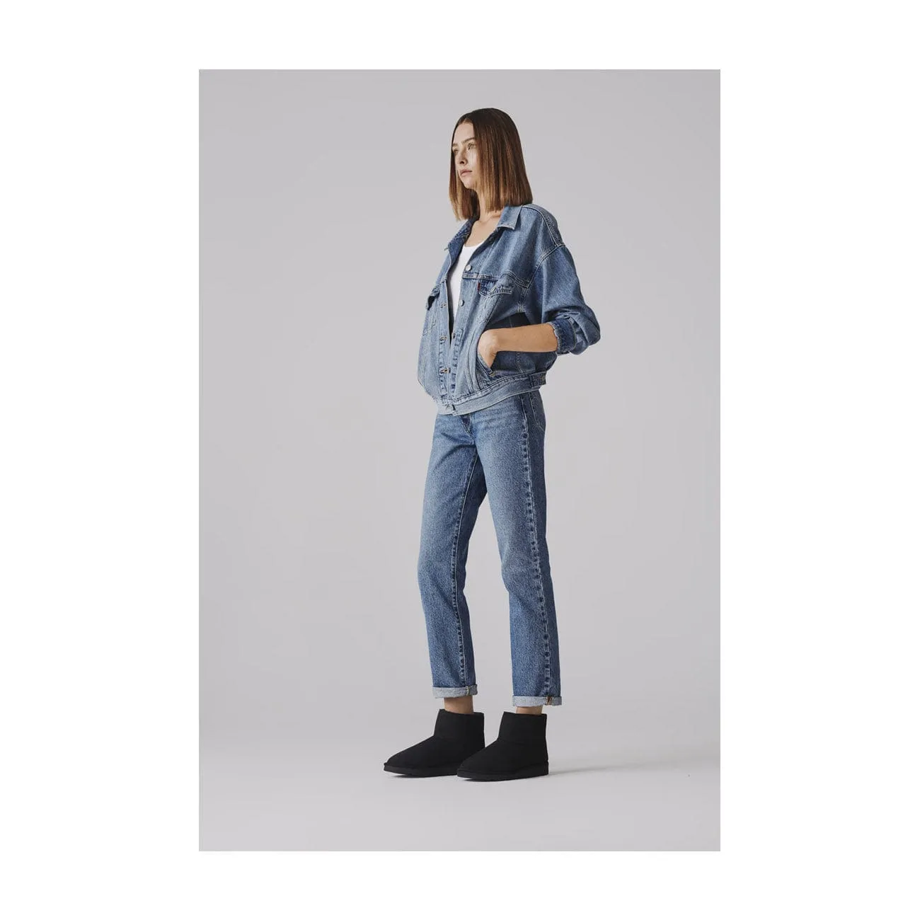 Klassische Unisex Vegane Kurzstiefel mit Kunstfellfutter | Mehrere Farben