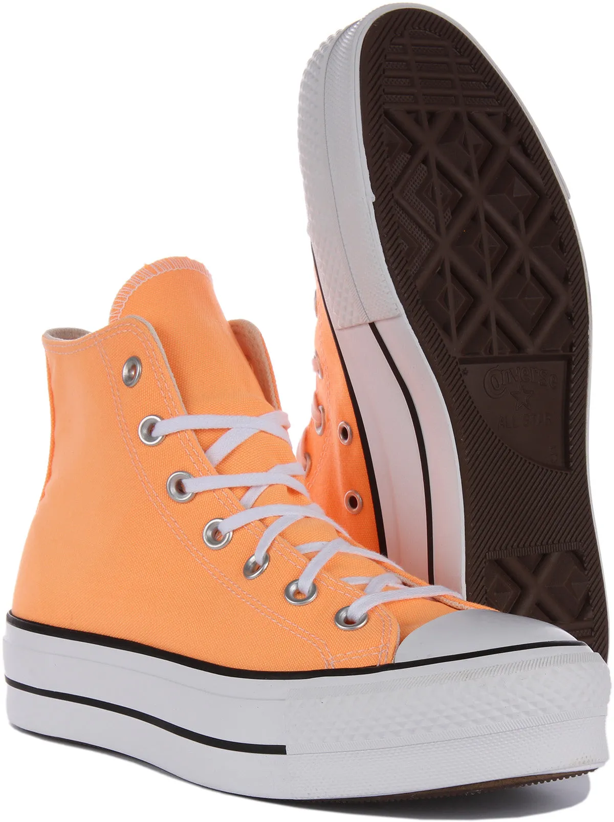 Converse All Star Lift A03052C in Orange für Damen Schuhe Converse