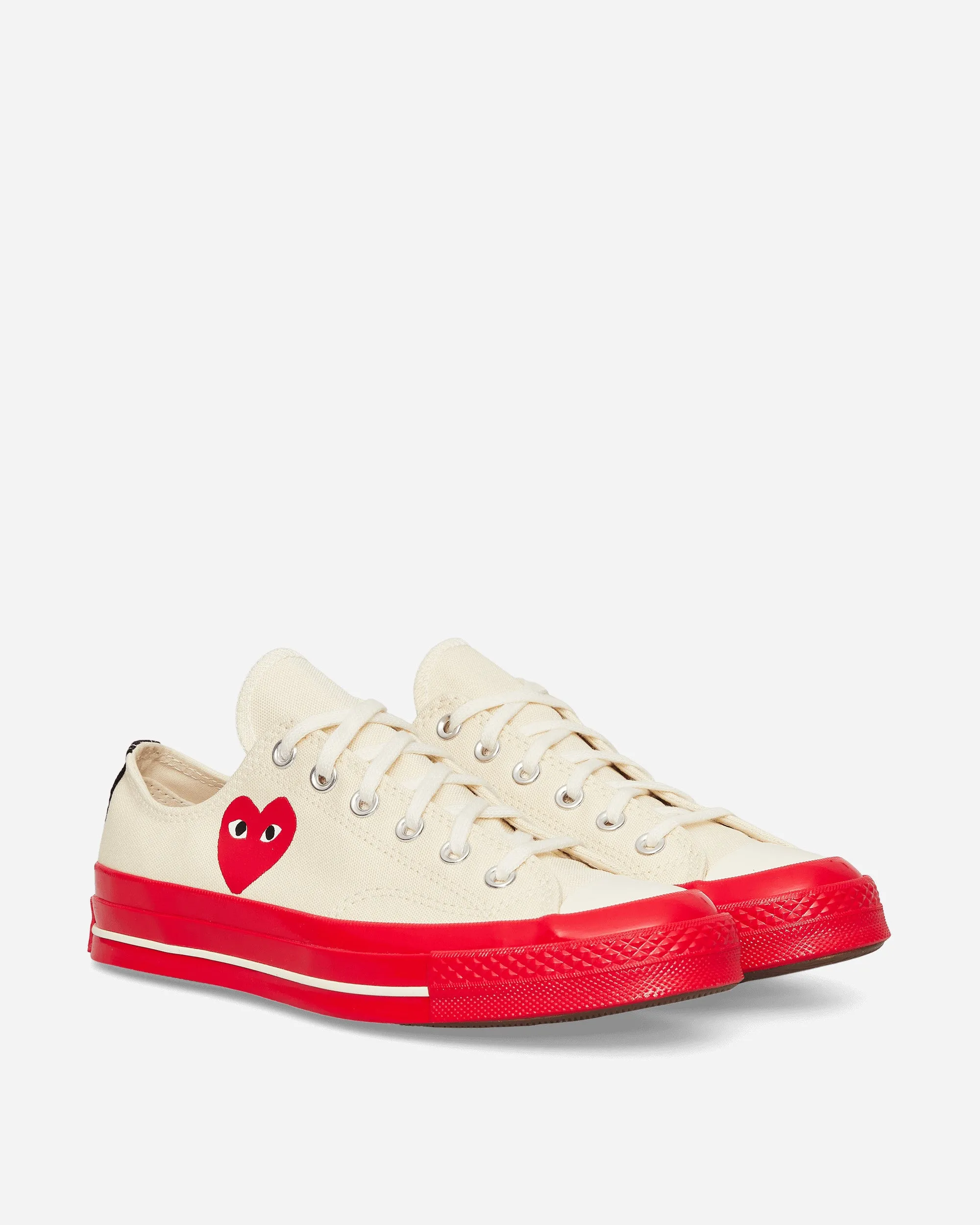 Converse Rote Sohle Chuck 70 Niedrige Sneakers Beige