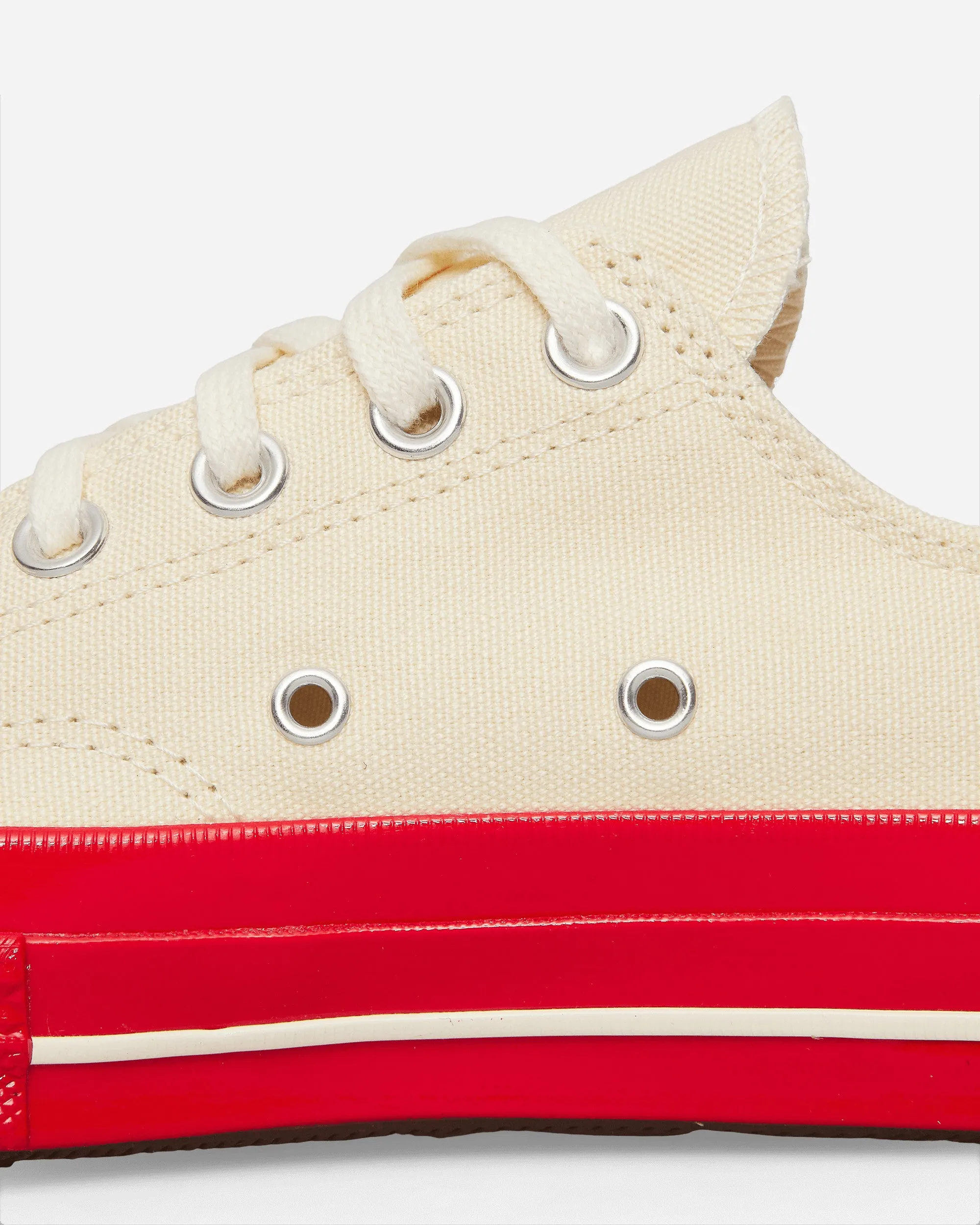 Converse Rote Sohle Chuck 70 Niedrige Sneakers Beige