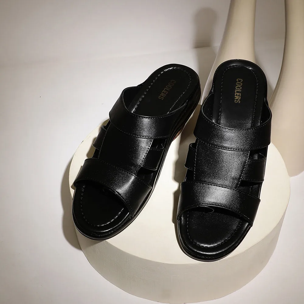 Liberty Coolers Bequeme Hausschuhe Für Herren 7123-120 (Schwarz)
