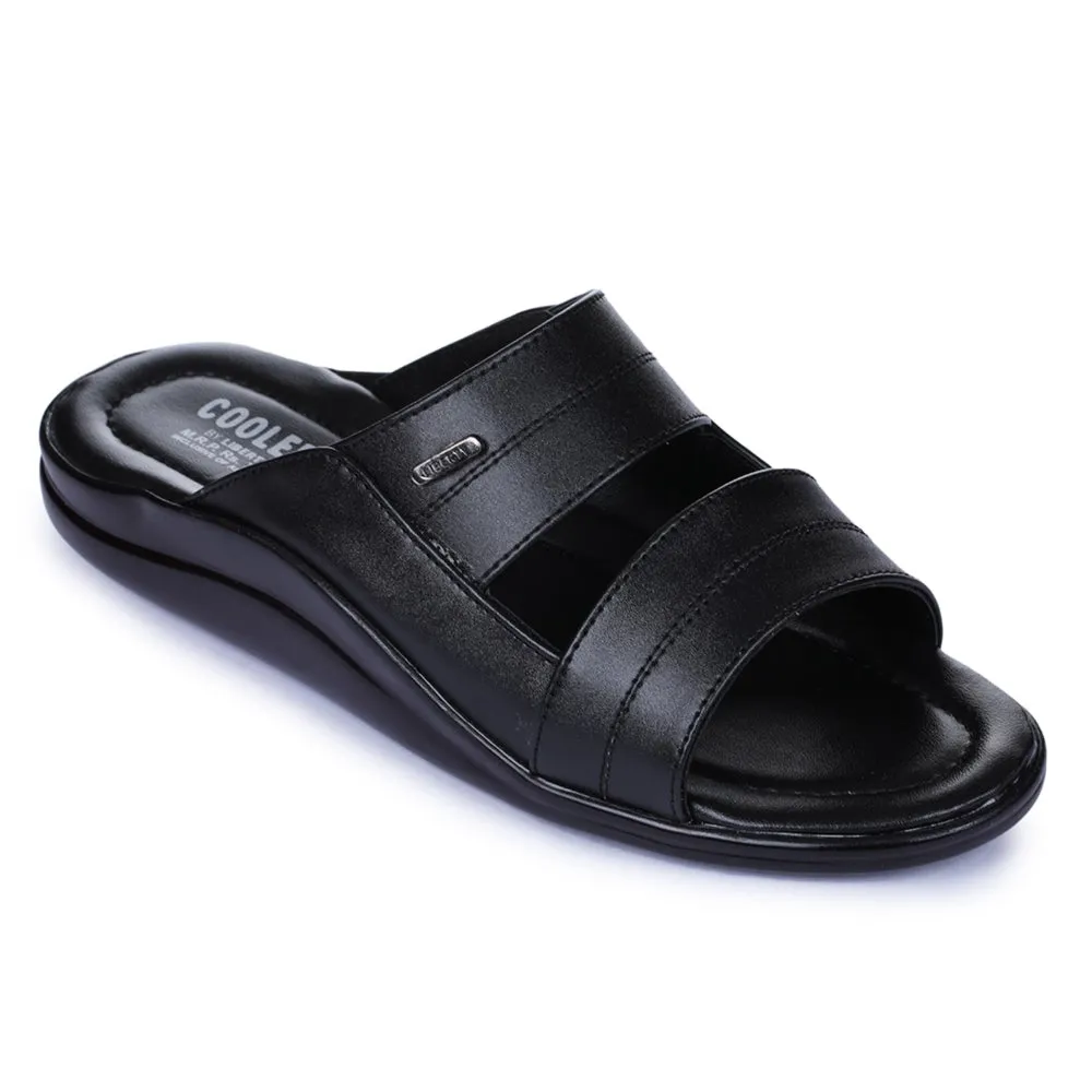 Liberty Coolers Bequeme Schwarze Hausschuhe Für Herren 7193-60