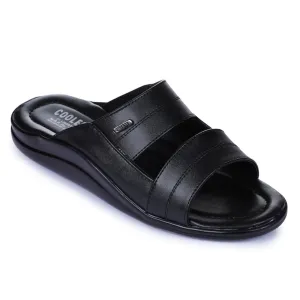 Liberty Coolers Bequeme Schwarze Hausschuhe Für Herren 7193-60