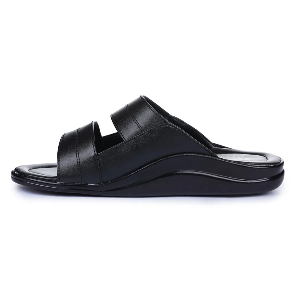 Liberty Coolers Bequeme Schwarze Hausschuhe Für Herren 7193-60